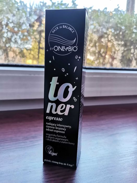 Toner onlybio espresso ciemny kolor