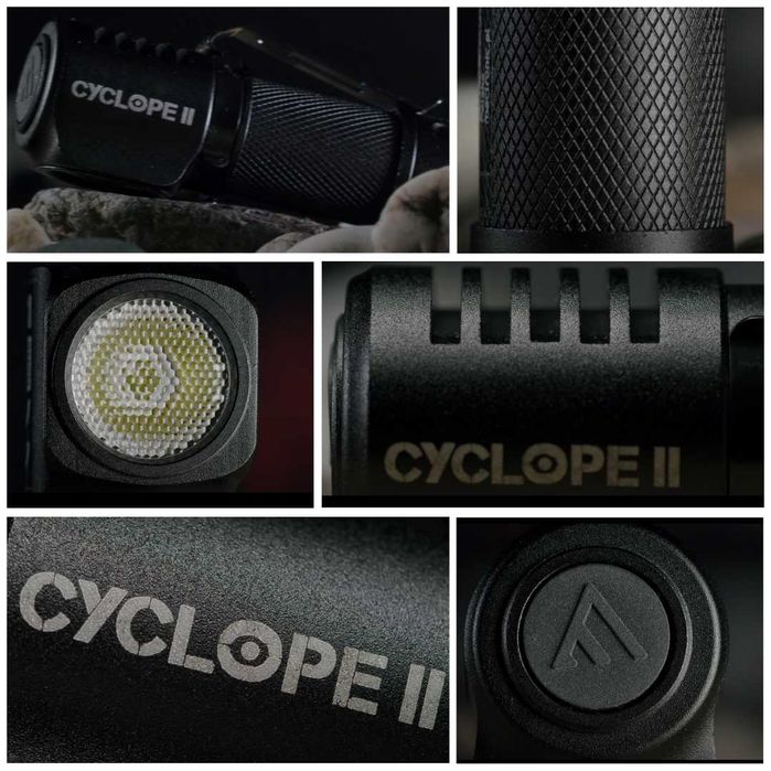 NOWA MACTRONIC Cyclope Ⅱ AKU ⇒ Latarka Czołowa Bushcraft Czołówka EDC