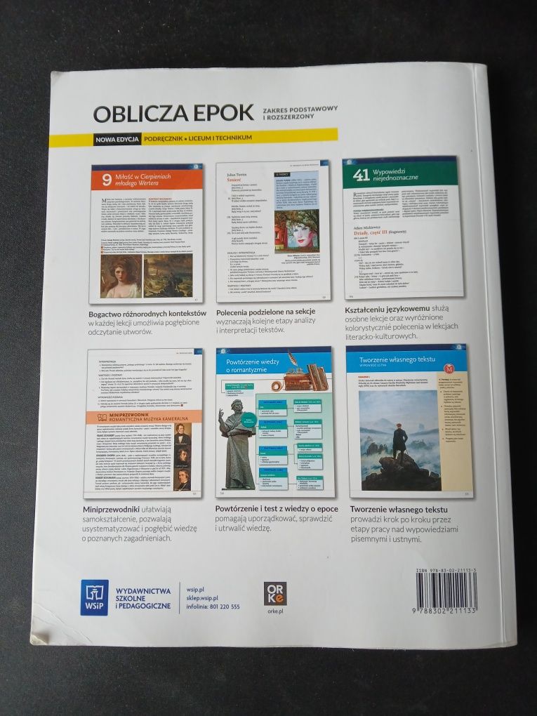Język Polski Oblicza Epok 2.1