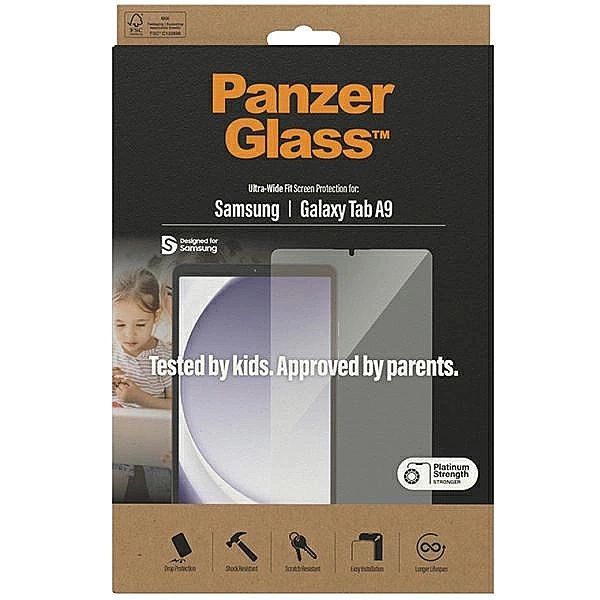 Szkło hartowane PanzerGlass Ultra-Wide Fit na Samsung Galaxy Tab A9