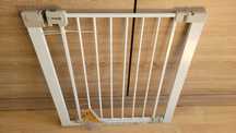 Safety 1st AUTO CLOSE Bramka metalowa ROZPOROWA 73-80 cm Mała Wgniotka