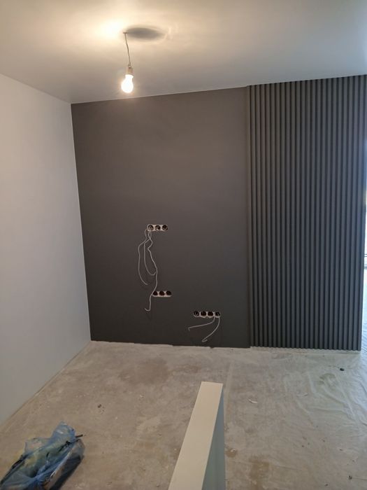 Фарбування стін та стель, малярні роботи, покраска, поклейка обоїв