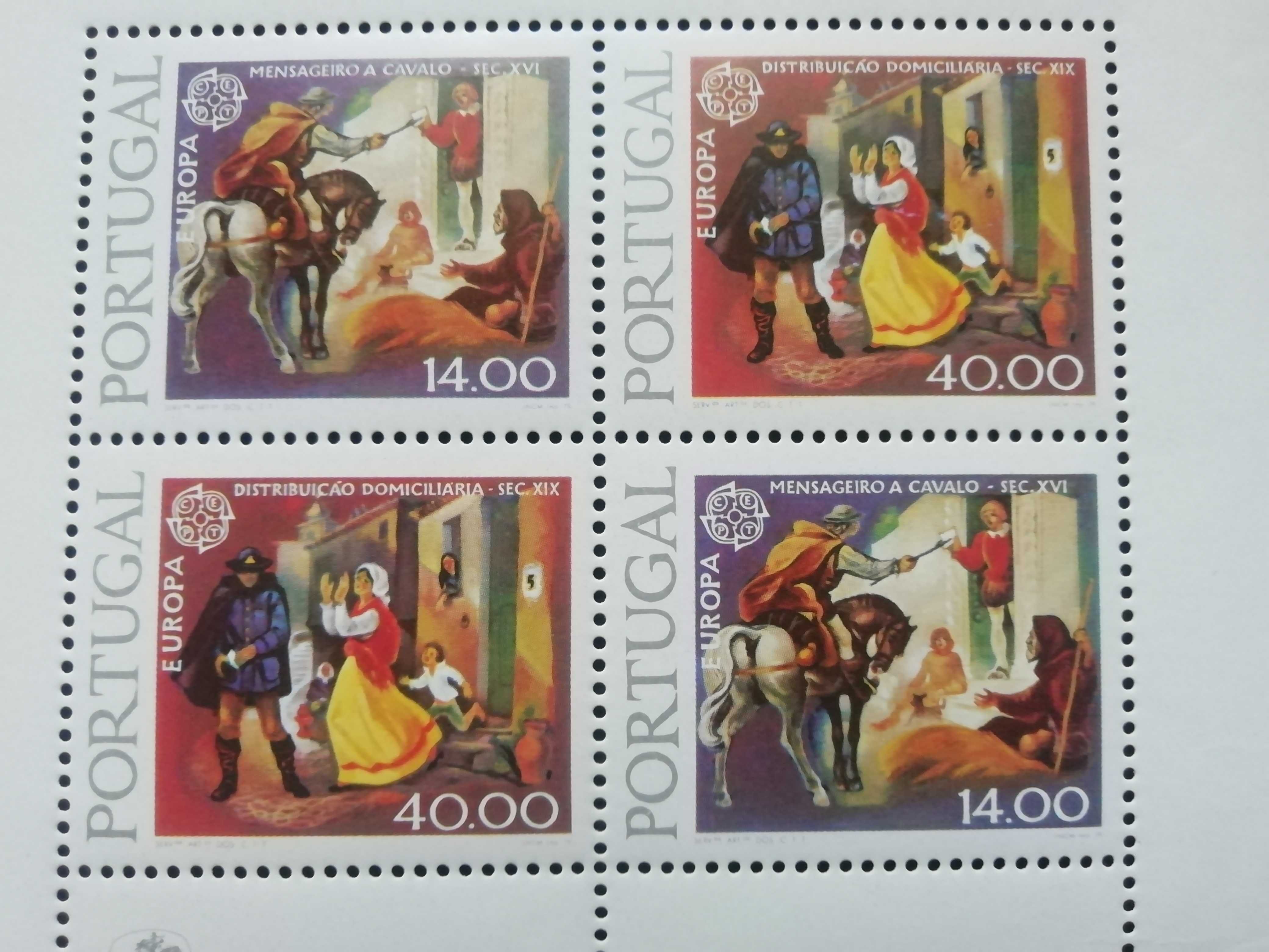 Bloco nº27 Europa CEPT 1979