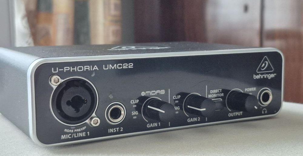 Karta dźwiękowa Behringer UMC22