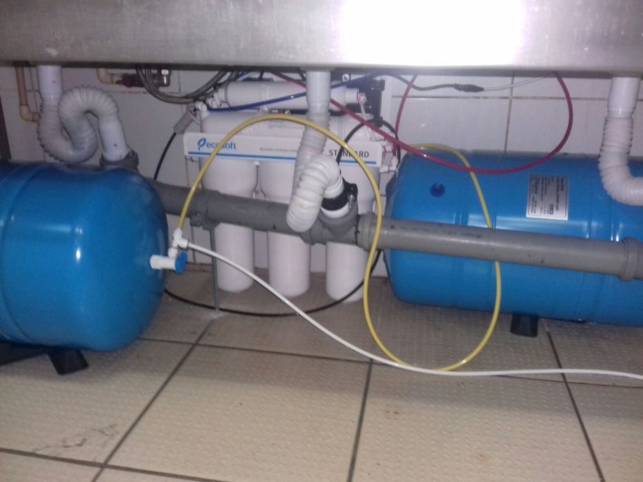 Зворотній осмос, фільтри для води, обслуговування, ремонт.