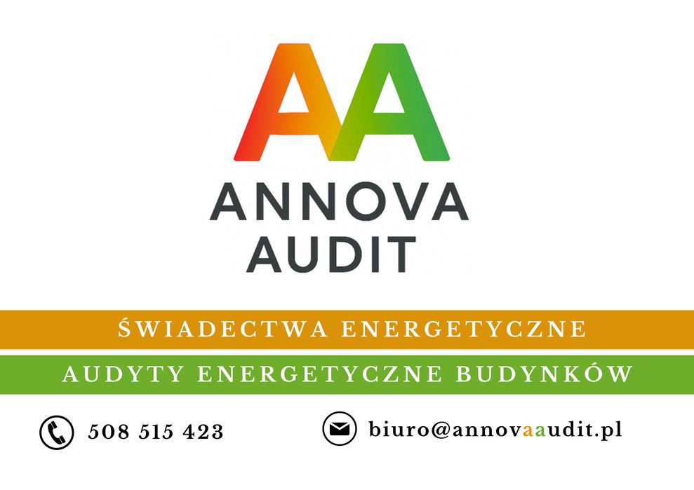 audyt energetyczny budynku, świadectwo energetyczne