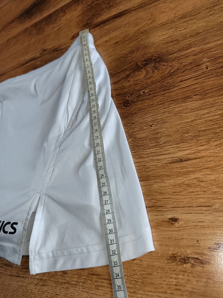 Spodenki białe Asics XL spódnice spodnie tenisa sportowe 42 44