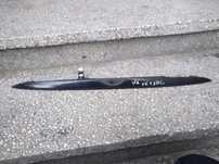 Blenda listwa klapy tył BMW X5 E53 lift Black shappire 475
