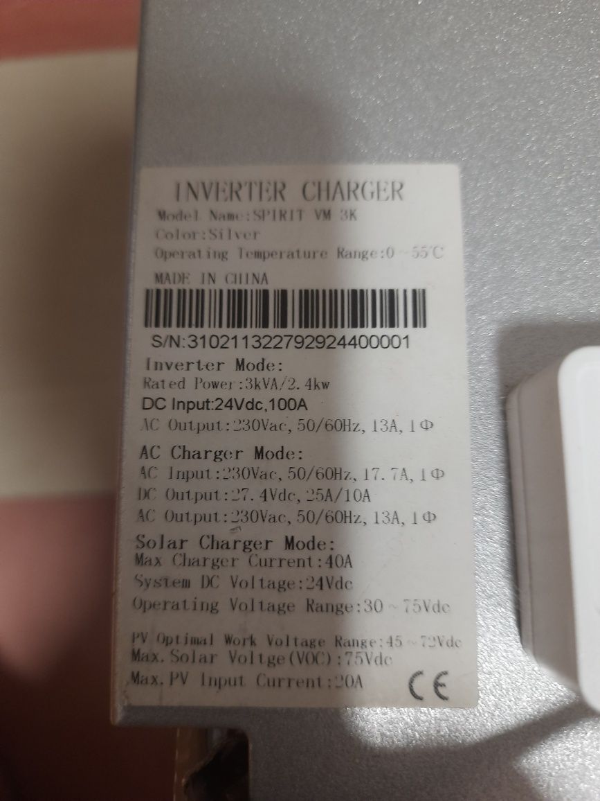 Инвертор Q power Spirit VM 3K, 24В, чистый синус