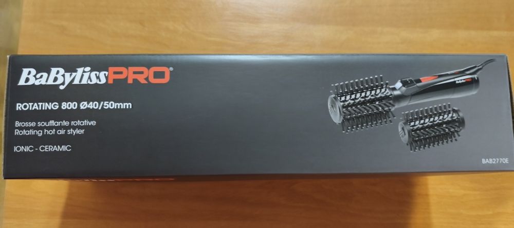 Фен-щітка BaByliss PRO BAB2770E Rotating 800