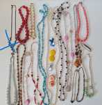 Diversos Colares, Pulseiras e Brincos de Senhora, muito antigos