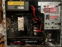 Продам пк + монітор 27 дюймів 75hz Ryzen 5500 gtx 1080ti 16gb ozu