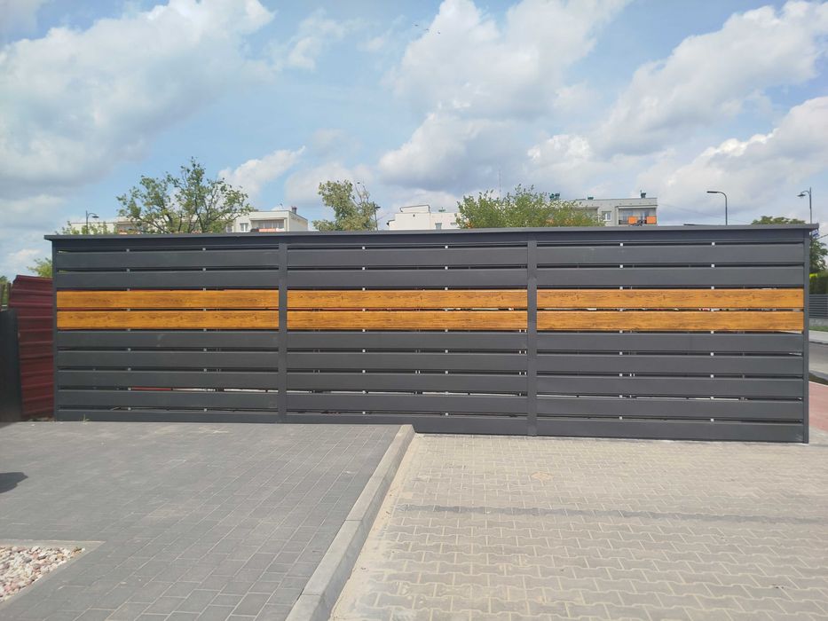 Wiata Panelowa Śmietnikowa