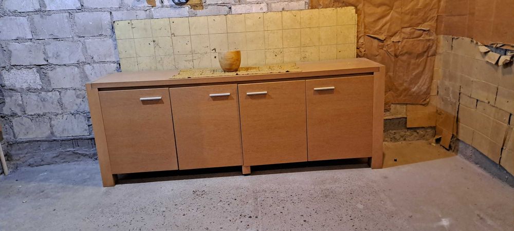 komoda z mdf czterodrzwiowa
