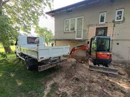 Usługi minikoparką, fundamenty, kopanie, wywrotka, wyrzucanie obornika