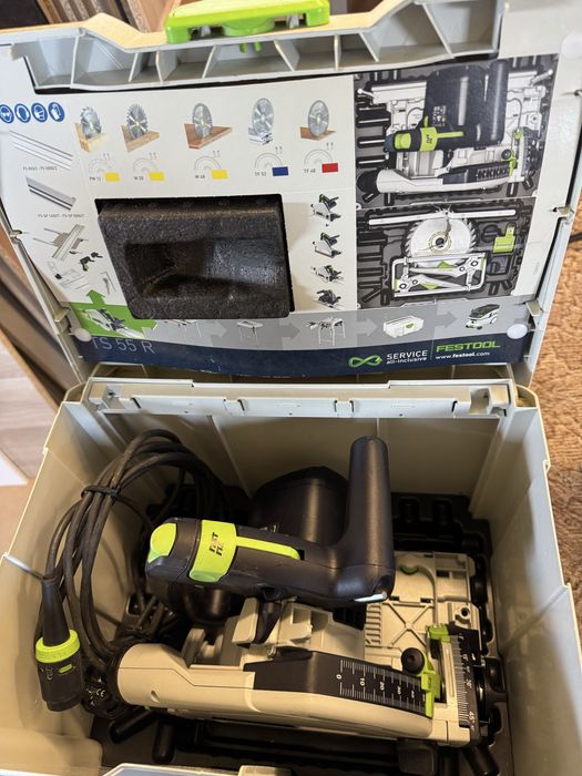 Festool zagłebiarka  TS 55 REBQ  Plus   systainer piła