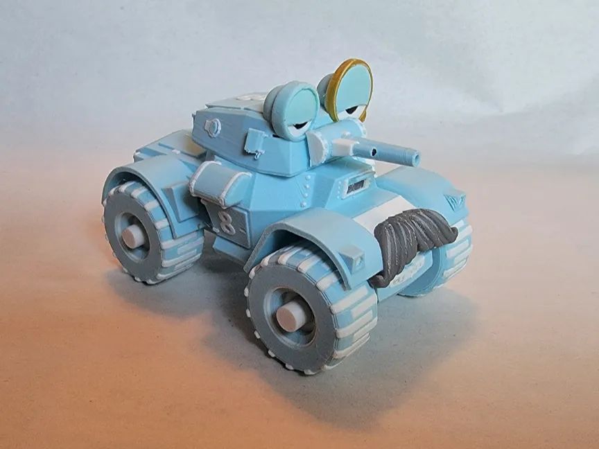 Reginald the Recon - Tanque Brilhante Histórico