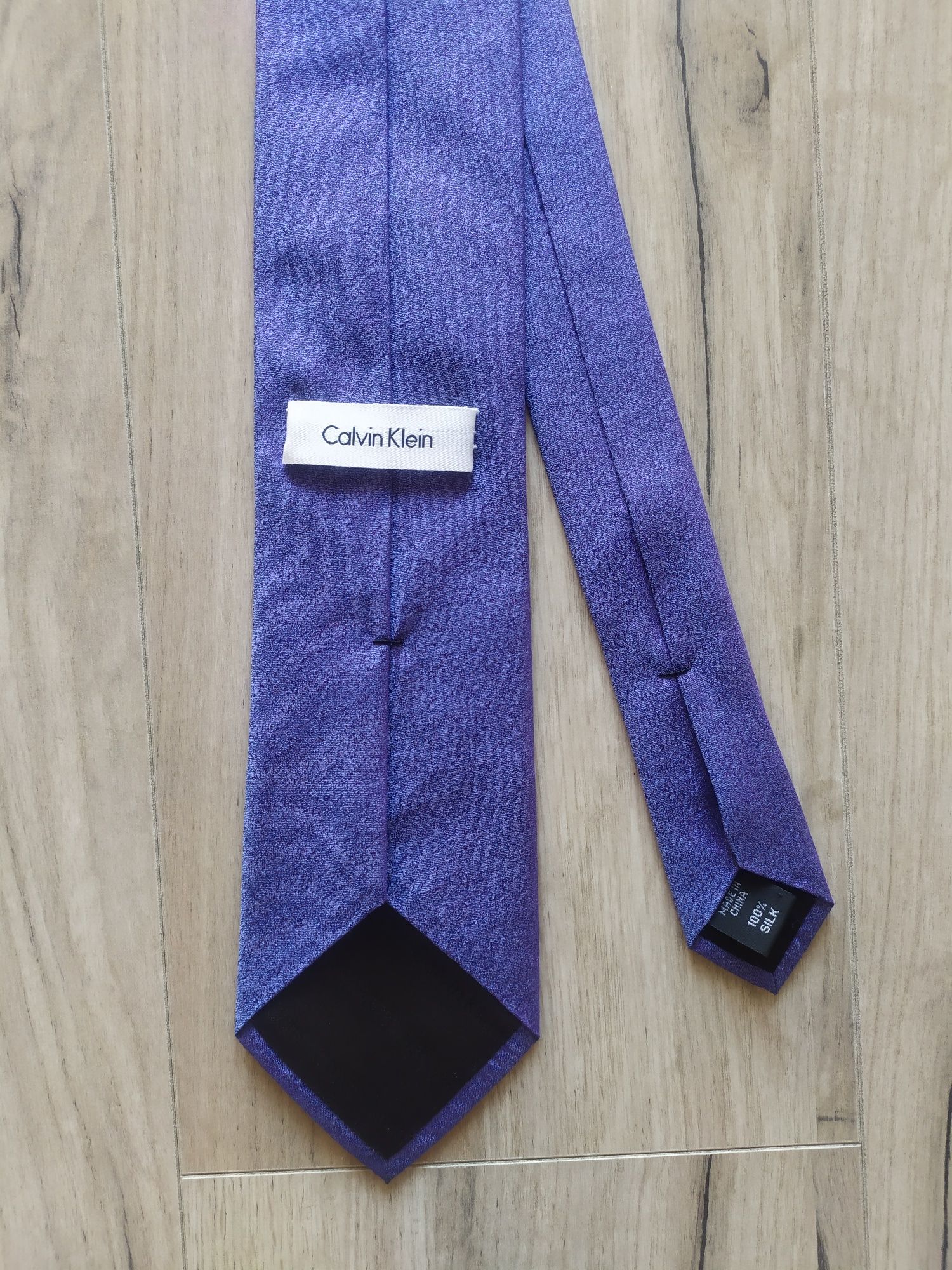 Krawat Calvin Klein 100% jedwab