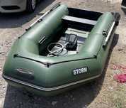 Лодка моторная надувная AQUA STORM STM 300 в идеальном состоянии