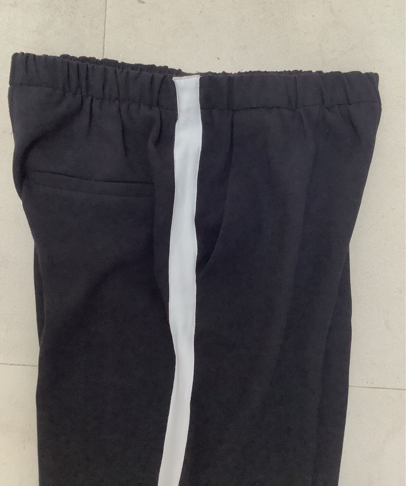 Calças com elástico Zara