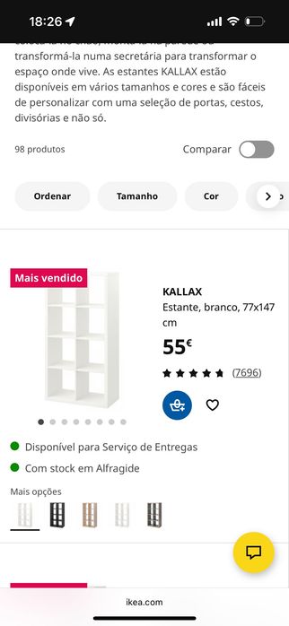 Movel kallax ikea