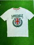 !!! ОРИГИНАЛ !!! Футболка Lonsdale big logo ( S/M)