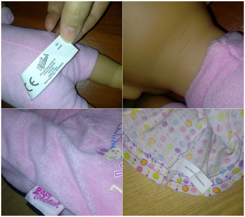 Детские игрушки куклы пупсы пупс Zapf Creation запф беби борн одежда