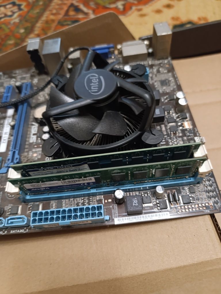 Комплект компонентов i5 3570, rx570 16gb.