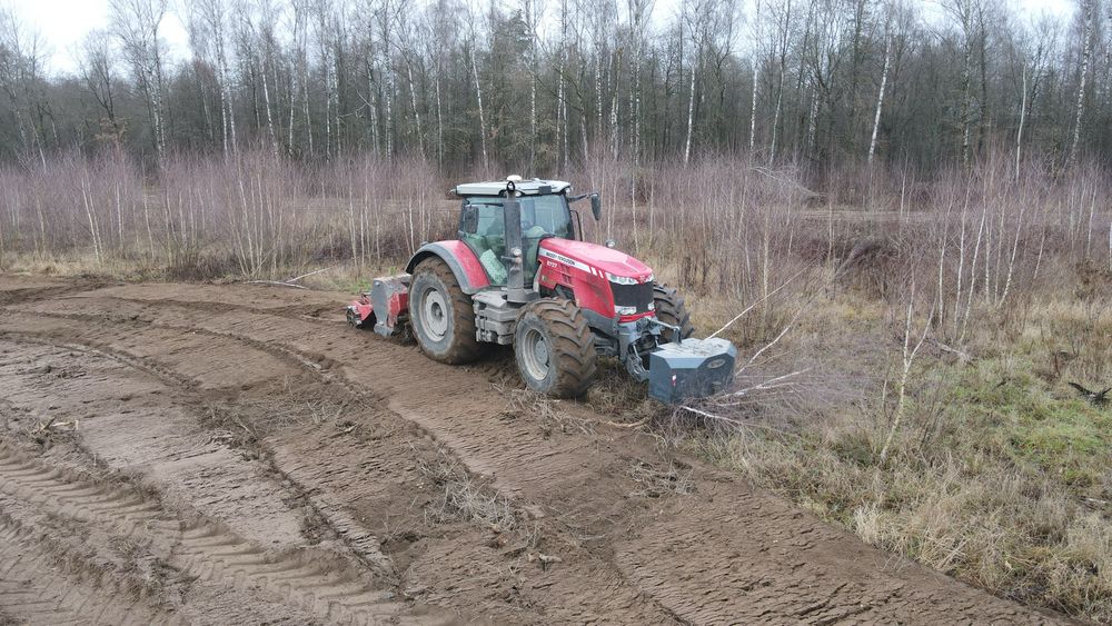 Mulczer mulczowanie frez wglebny samosiejki karczowanie