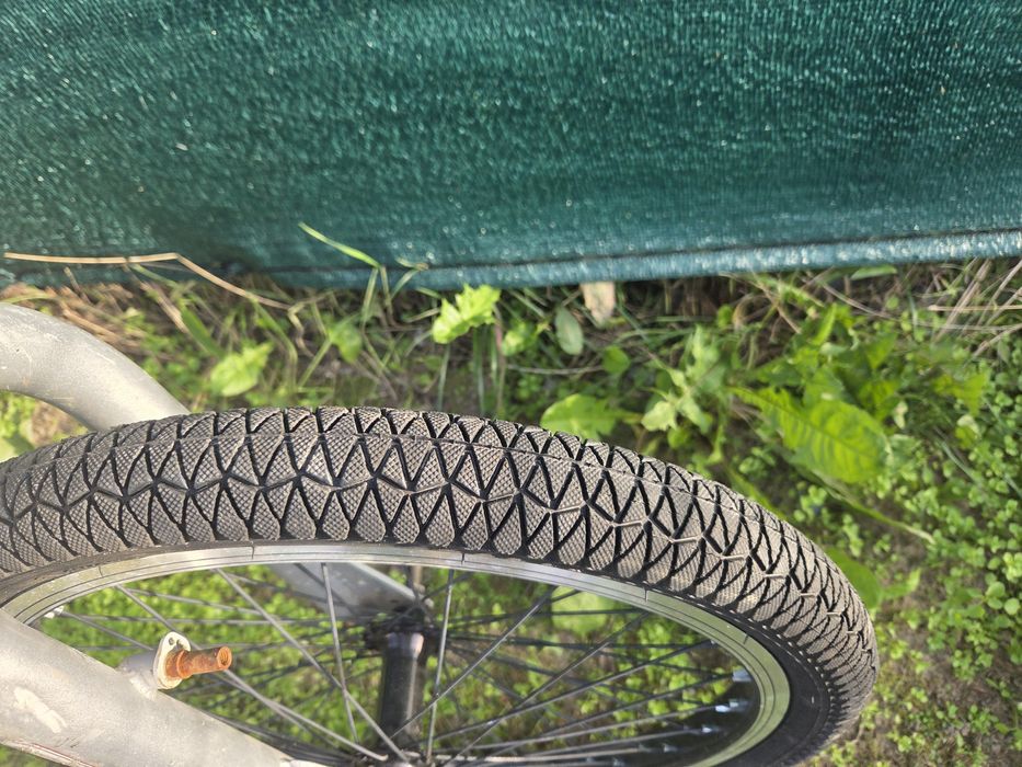 Rower BMX prawie gotowy