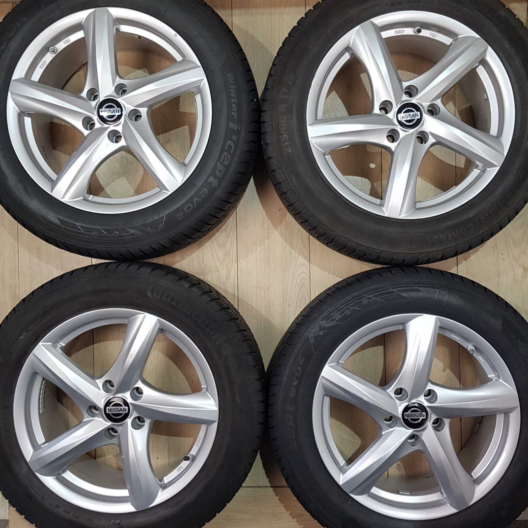 Диски Nissan R17 5x114 Rogue Renault Megane Toyota Camry Suzuki Kia
