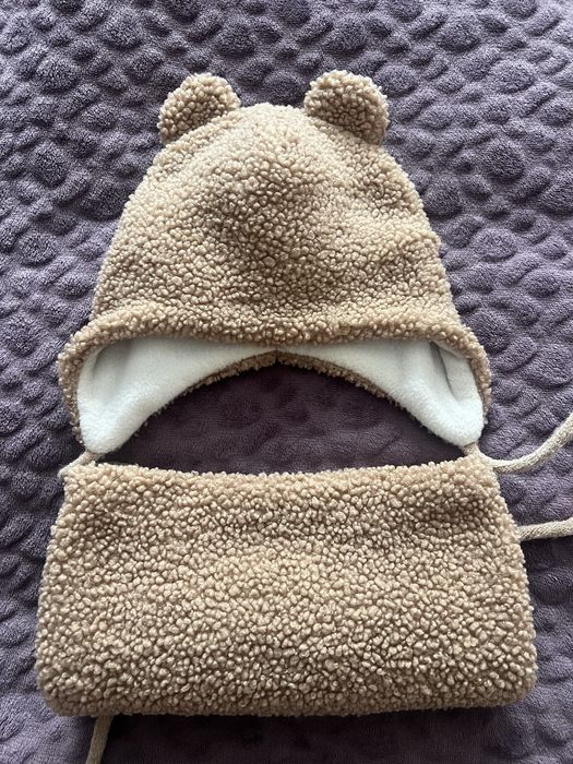 Шапочка тедді і хомут