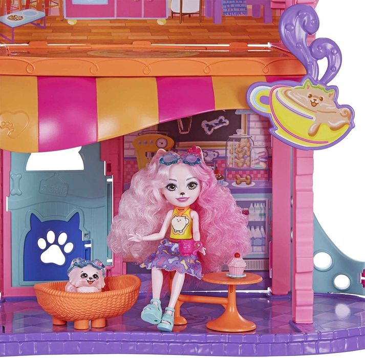 Энчантималс Таунхаус с кафе Enchantimals City Tails Town House HHC18