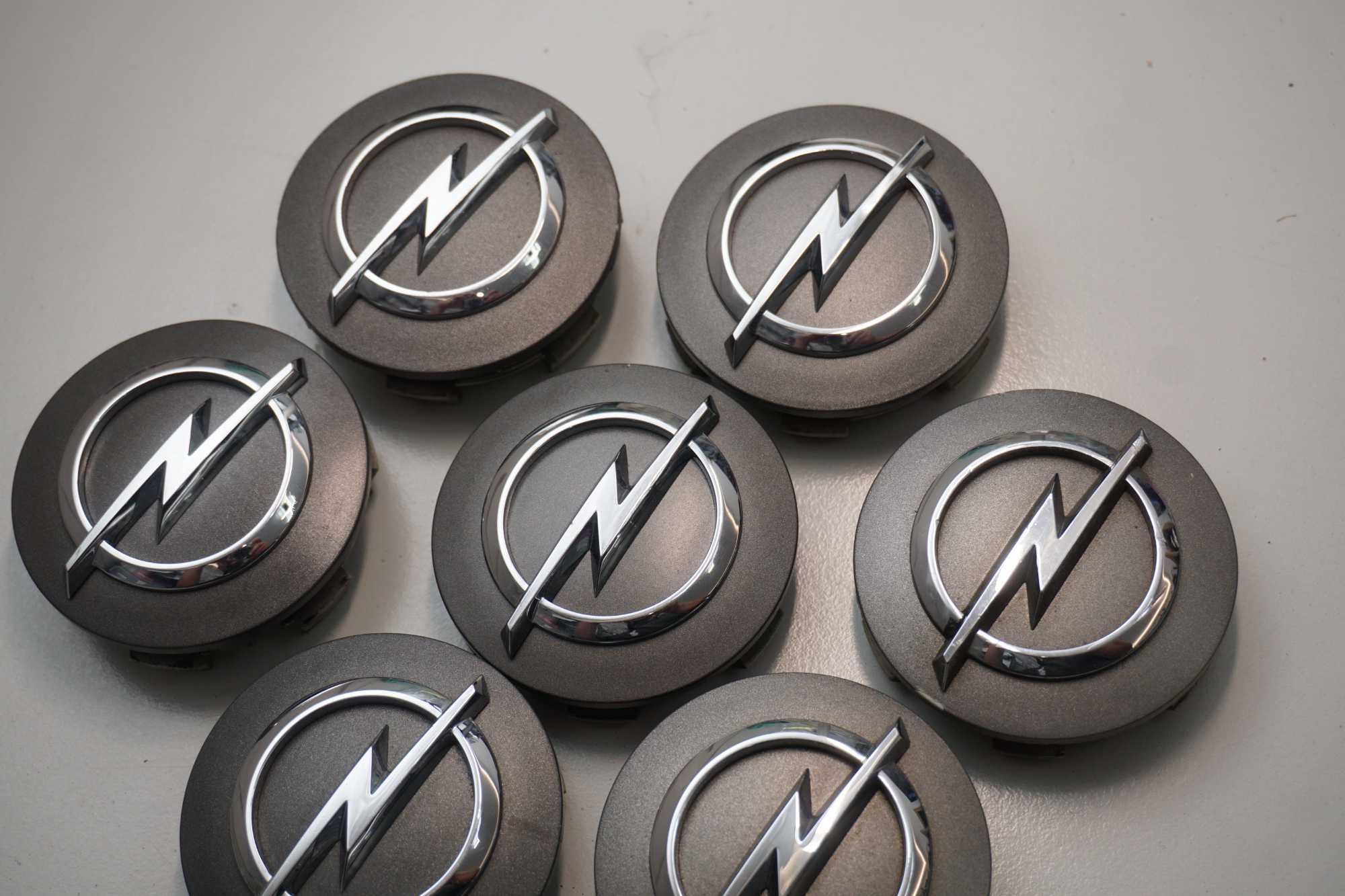 Dekielki oryginał OPEL 64mm KOŁPACZEK 1330.6610. 1330.6609 grafitowe