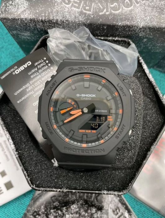 Наручные мужские часы Casio G-Shock GA-2100-1A4