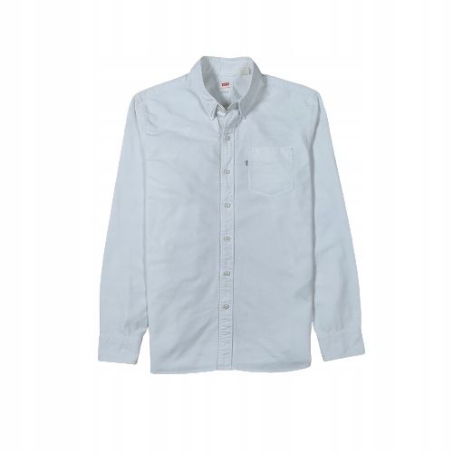 LEVI'S Koszula Biała Męska Logowana r. M
