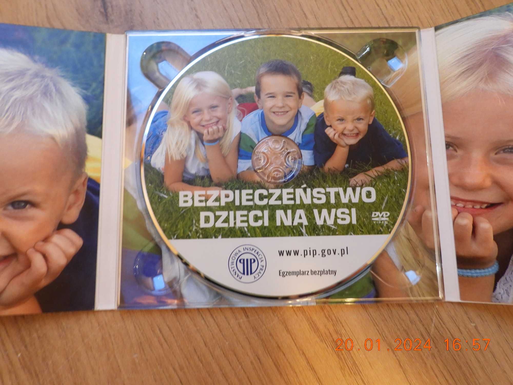 Bezpieczeństwo dzieci na wsi - film instruktażowy -DVD