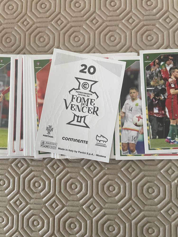 Cromos fome de vencer 2020