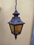 Lampa sufitowa żeliwna