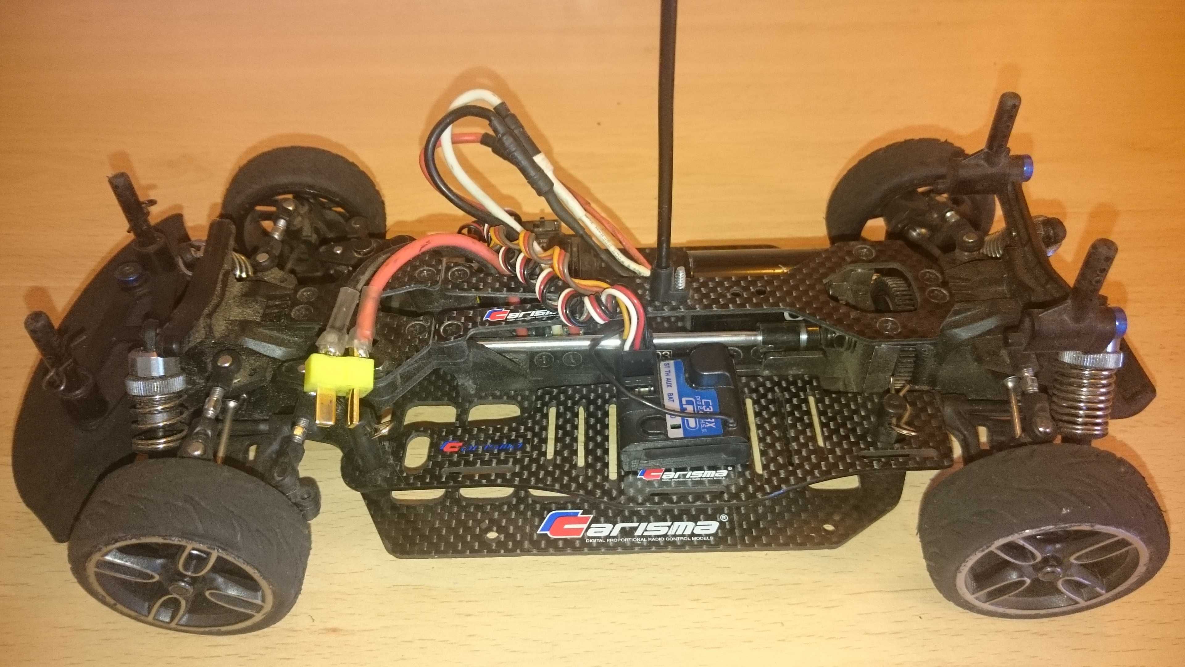 RC carisma GT14 Pro V-One (raro) (tamiya, team associated, traxxas)