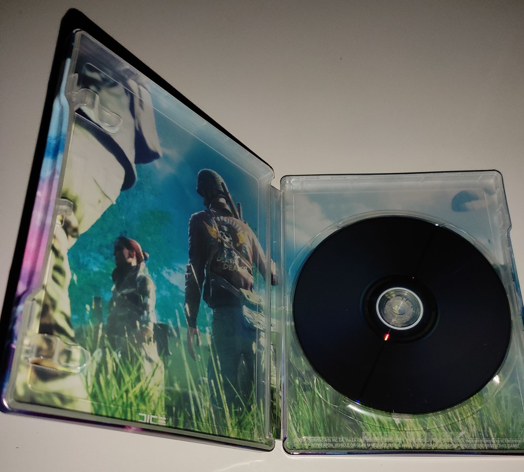 Gra Battlefield 5 Steelbook PS4, wersja PL, płyta idealna