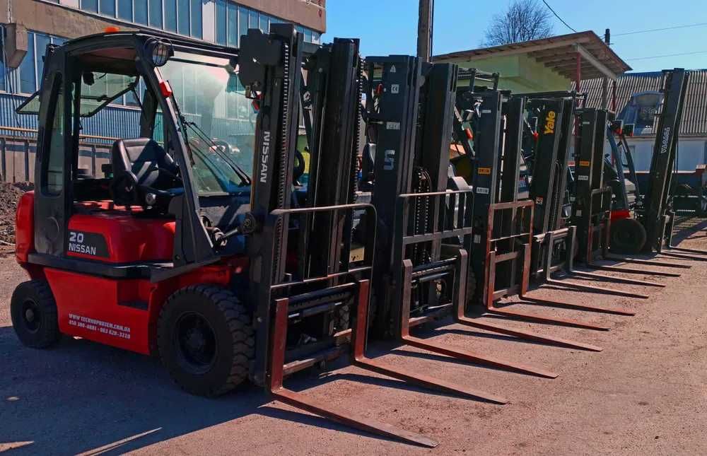 Оренда вилкового навантажувача 1,5, 2, 2.5, 3, 3.5, 4, 5, 6, 7 тонн!