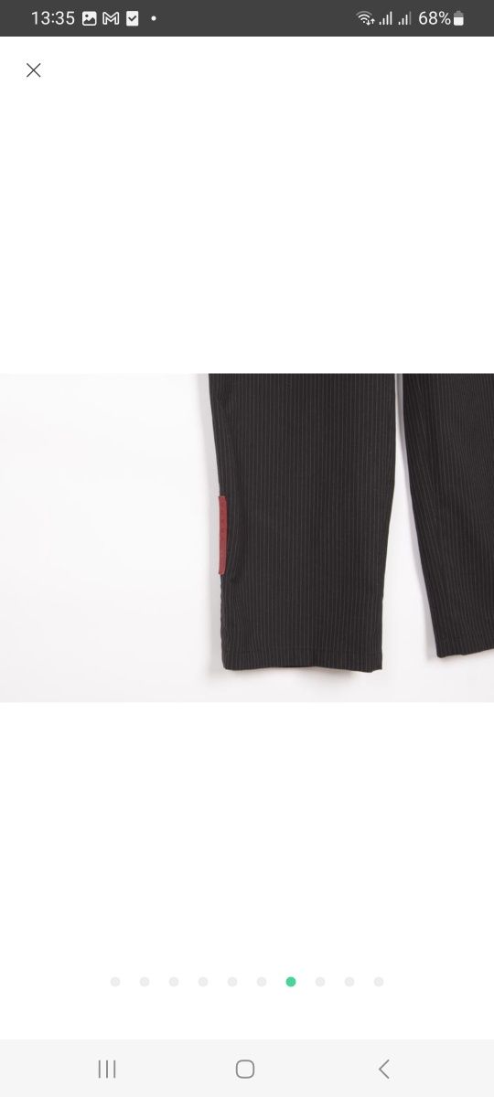 Prada оригінальні штани red tab pants