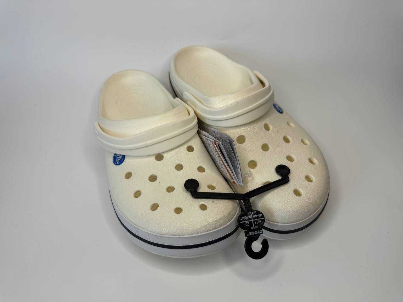 Crocs Crocband White Крокси М11/W13 44 р 5 пар Уцінка! №10119