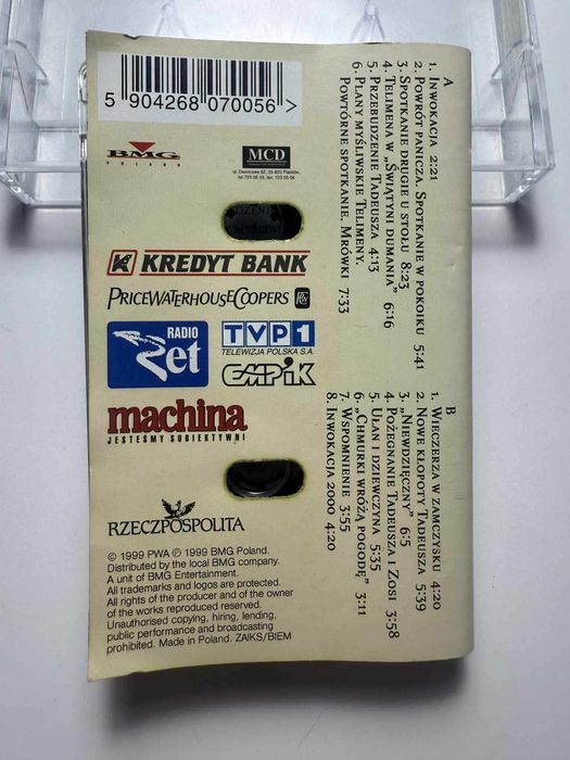 Michał Żebrowski – Jako Zakochany Pan Tadeusz #kaseta