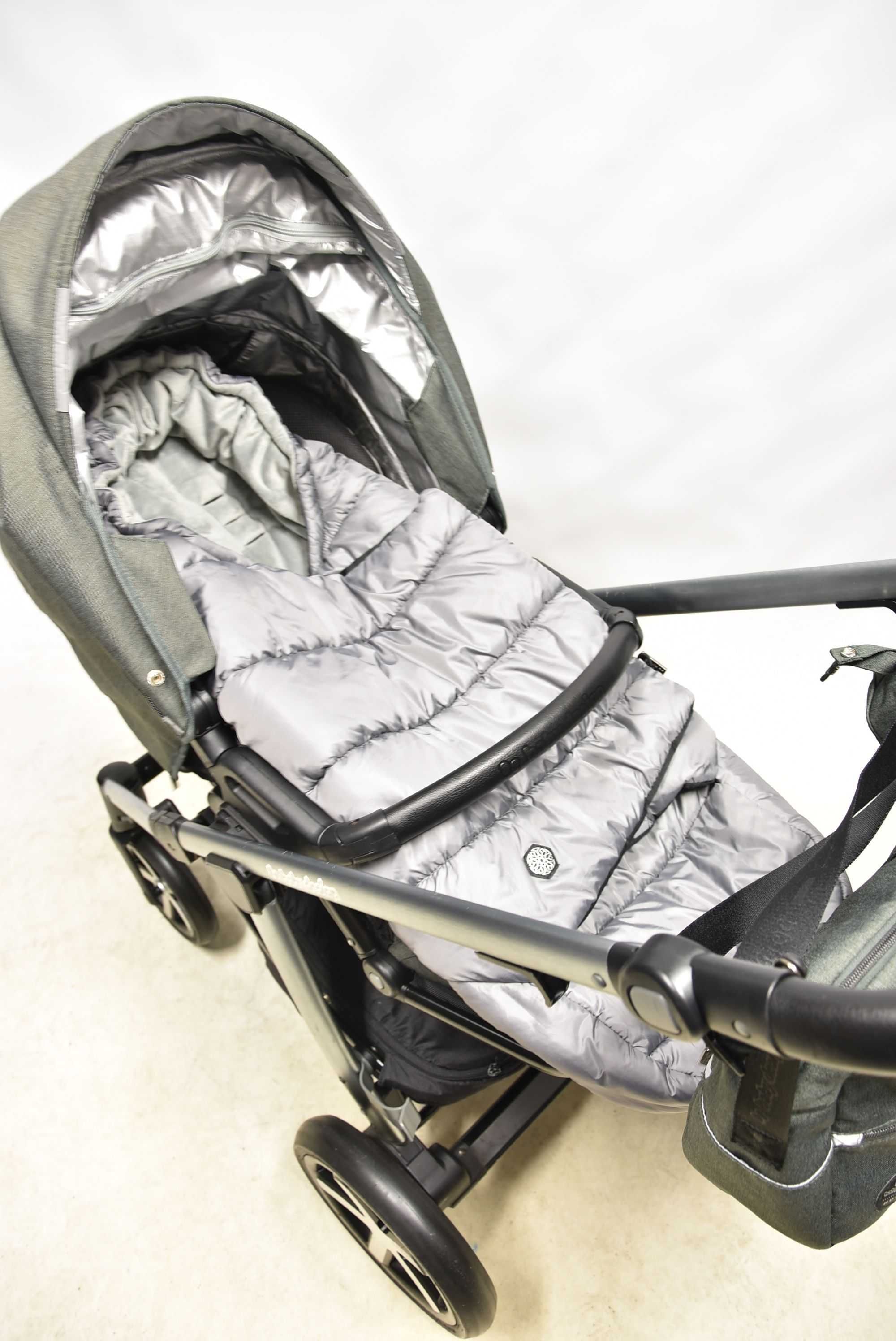 Wózek wielofunkcyjny Baby Design Husky 2w1 z WINTERPACKIEM! MEGA STAN