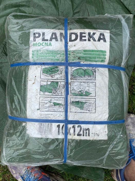 Plandeka mocna 10x12