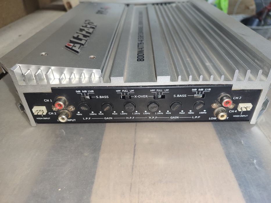 Потужний 4-канальний підсилювач Alphard RB-4S