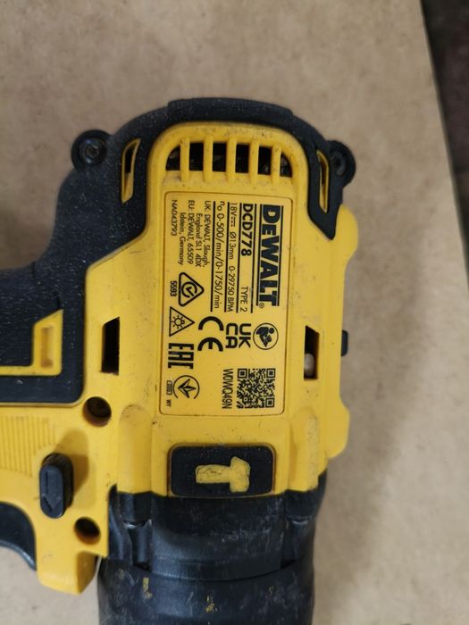 DeWalt dcd778 wkrętarka  18v bezszczotkowa udar