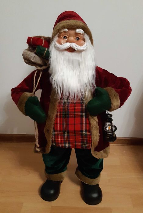 Święty Mikołaj duża figurka